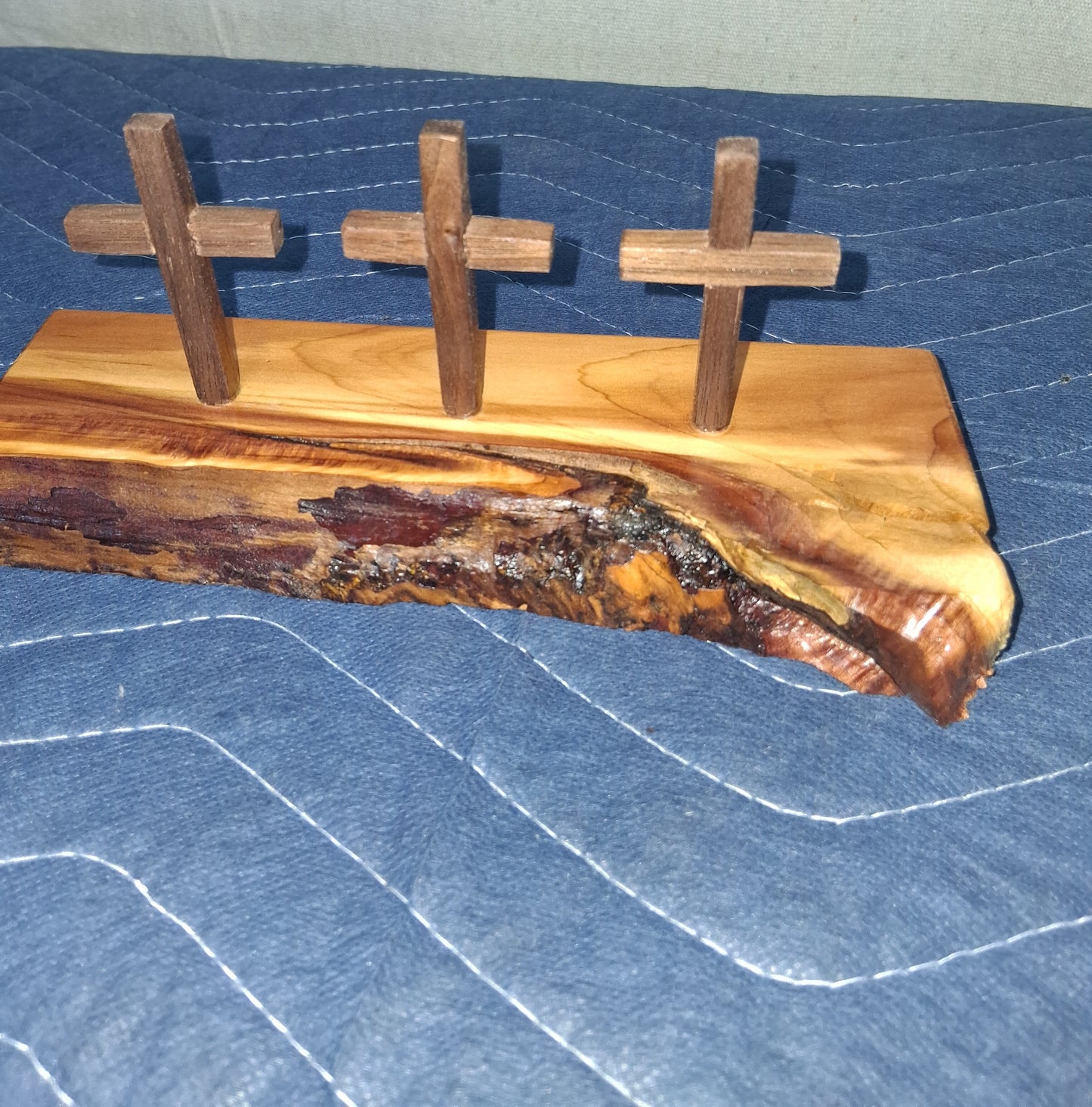 Mini Cedar Cross Calvary