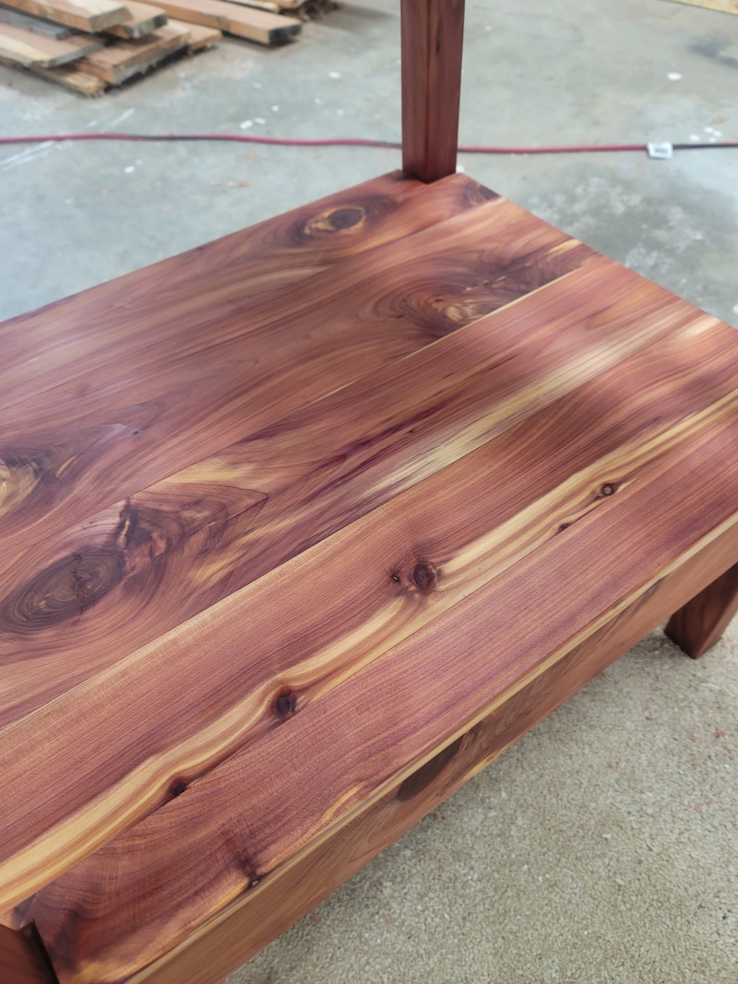 Cedar Wash Stand with mirror