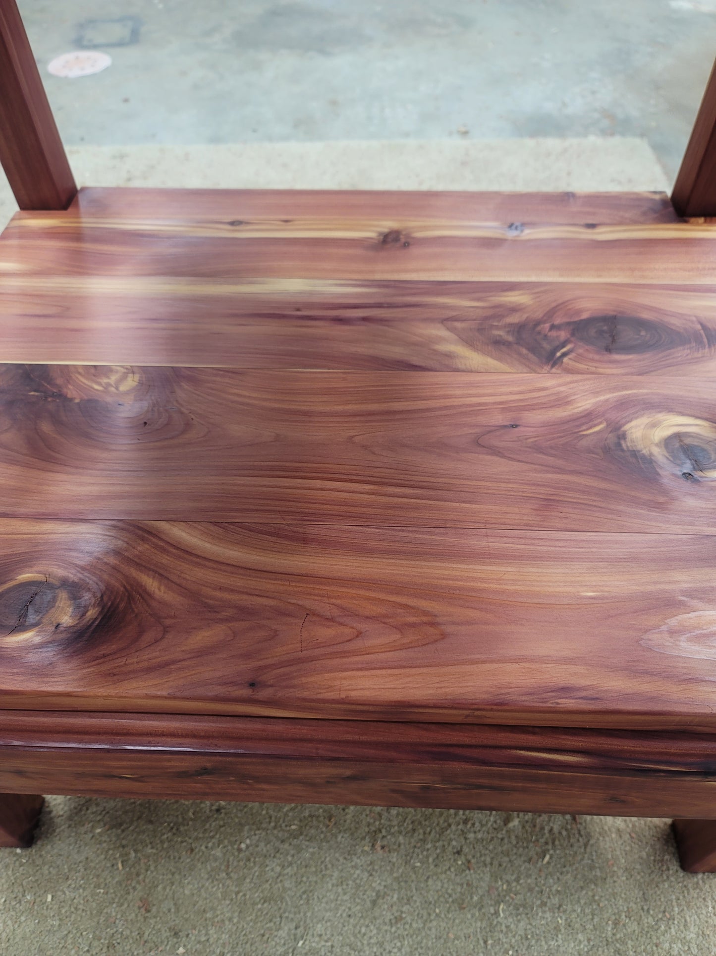 Cedar Wash Stand with mirror