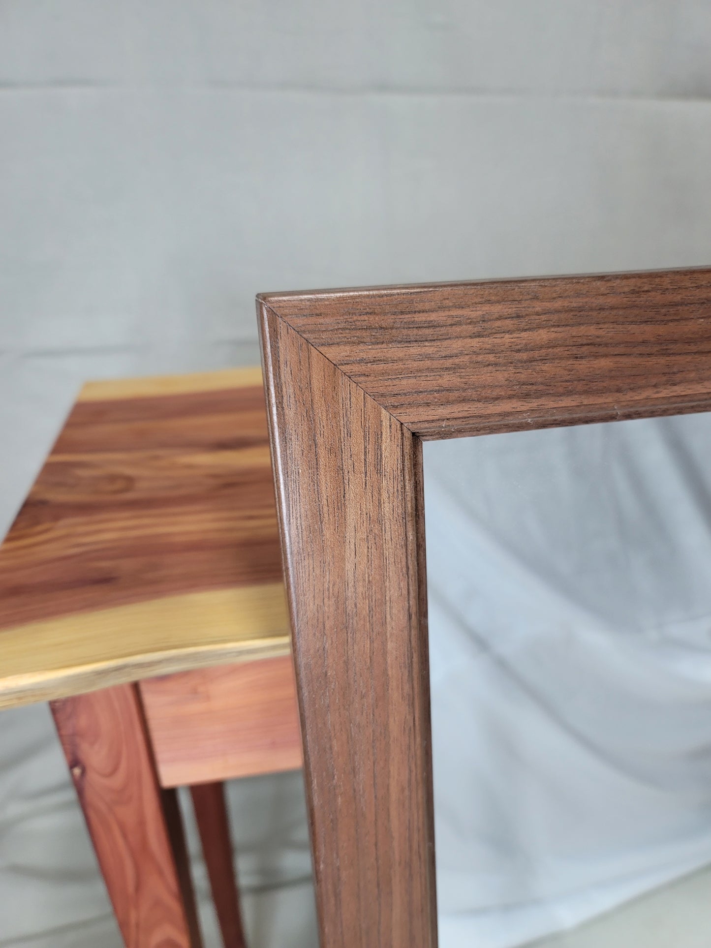 Walnut Mirror