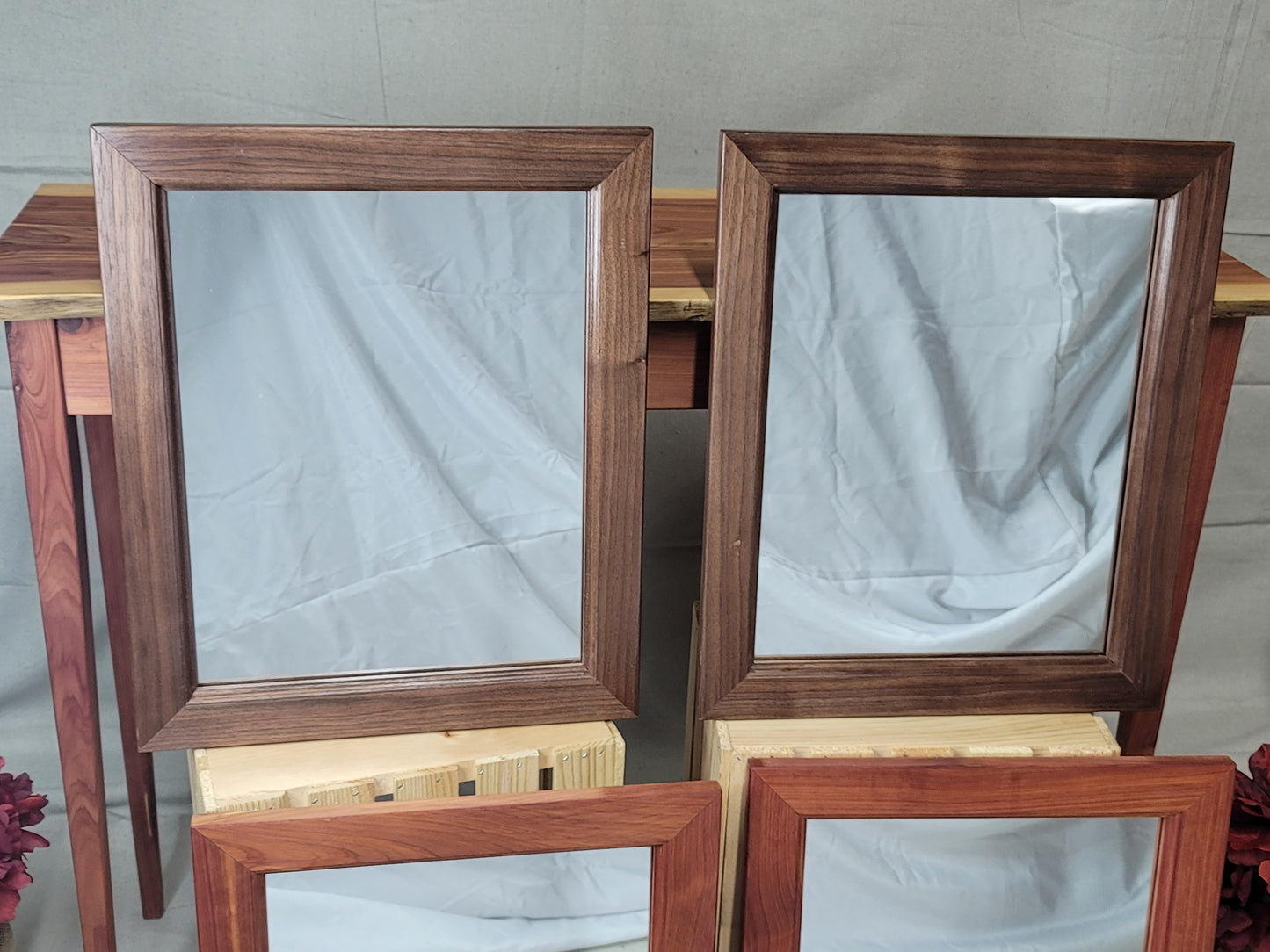 Walnut Mirror