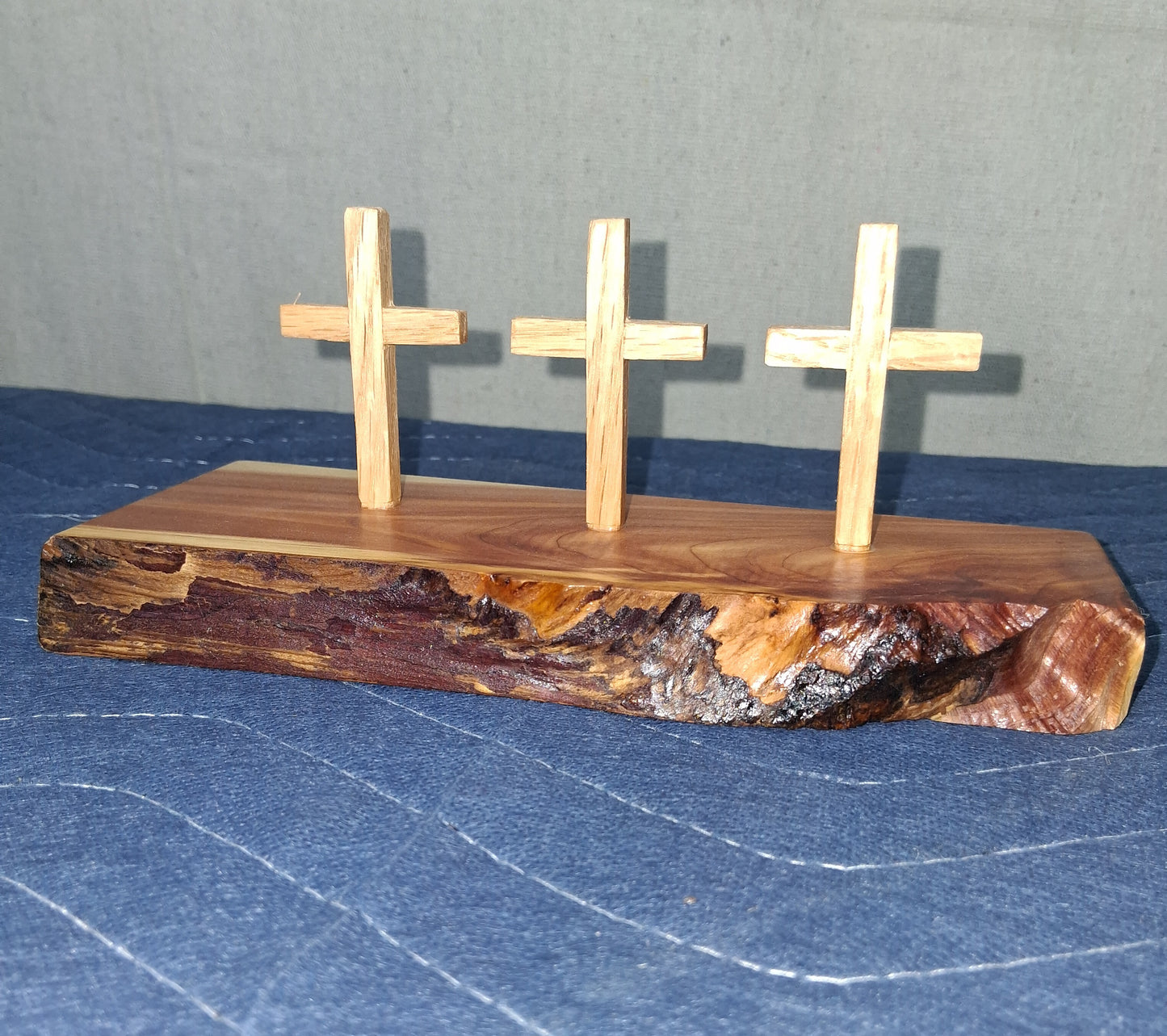 Mini Cedar Cross Calvary