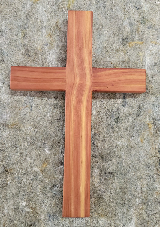 Medium Cedar Cross 12 in x 9 in